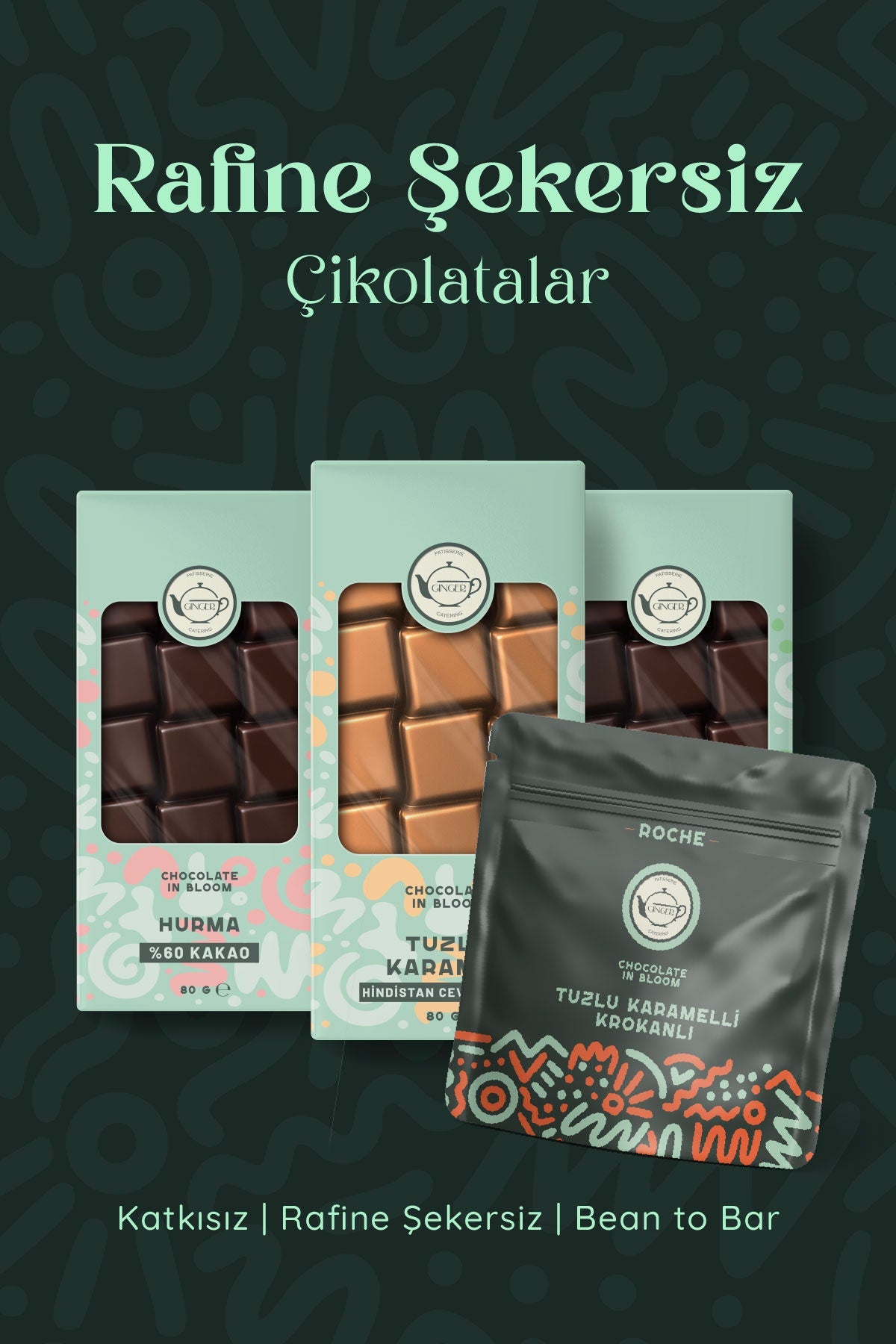 Rafine Şekersiz Çikolatalar