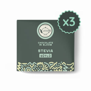 Stevia Sütlü Tablet Çikolata - 40 gr