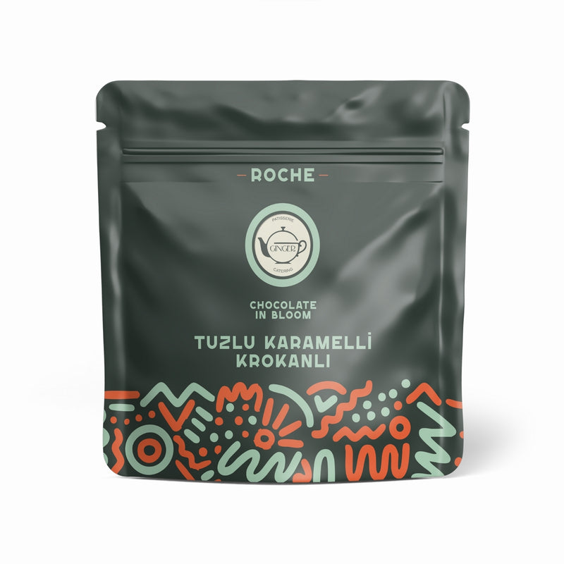 Tuzlu Karamel Krokanlı Roche Çikolata - 40 gr
